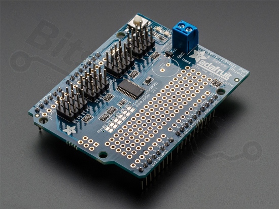 Servo/PWM Shield 16 kanaals 12-bit - Adafruit 1411